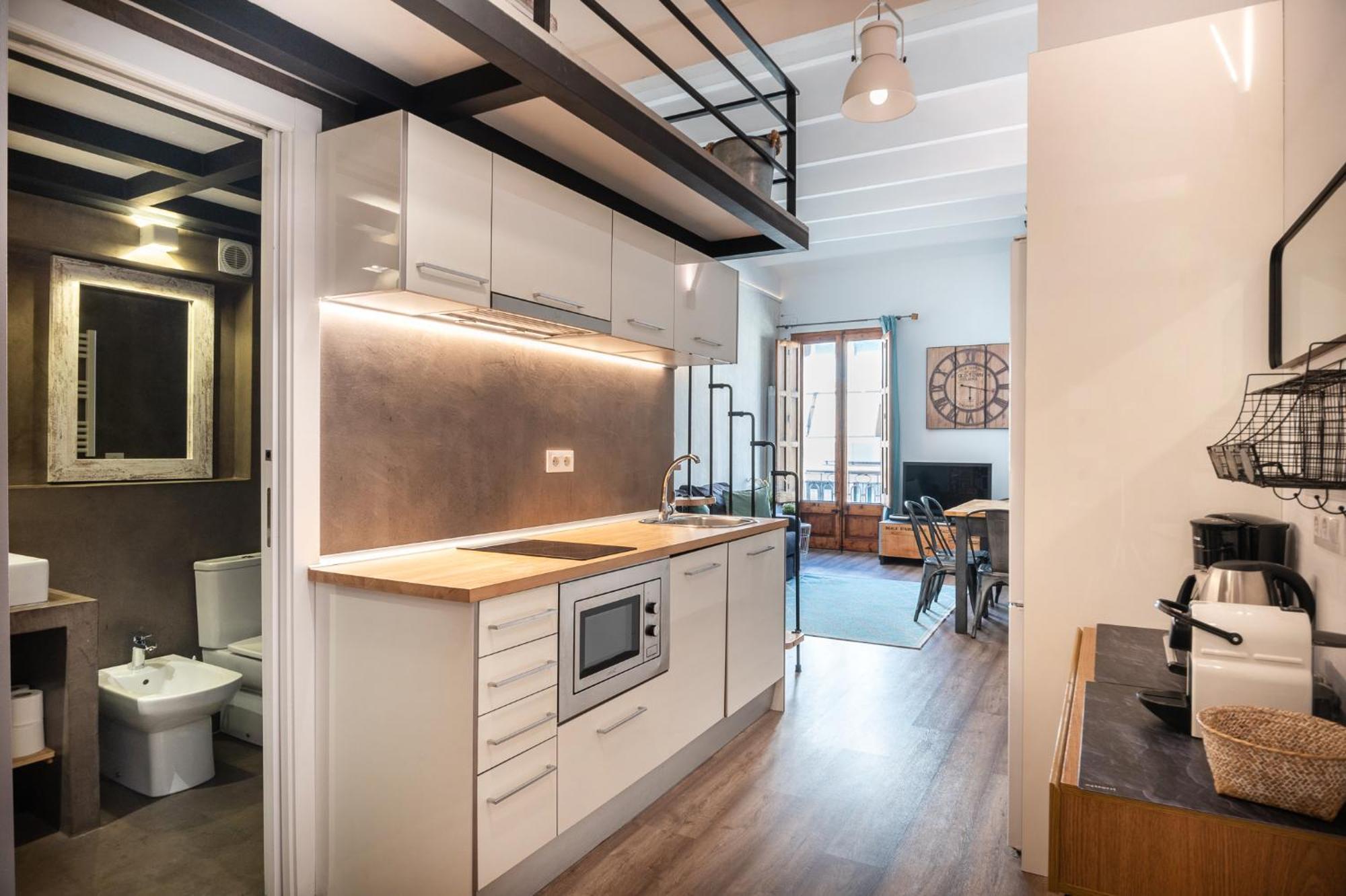 Apartment Beautiful Renovated Loft Minutes From The Barcelona